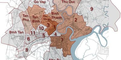 Daerah peta saigon